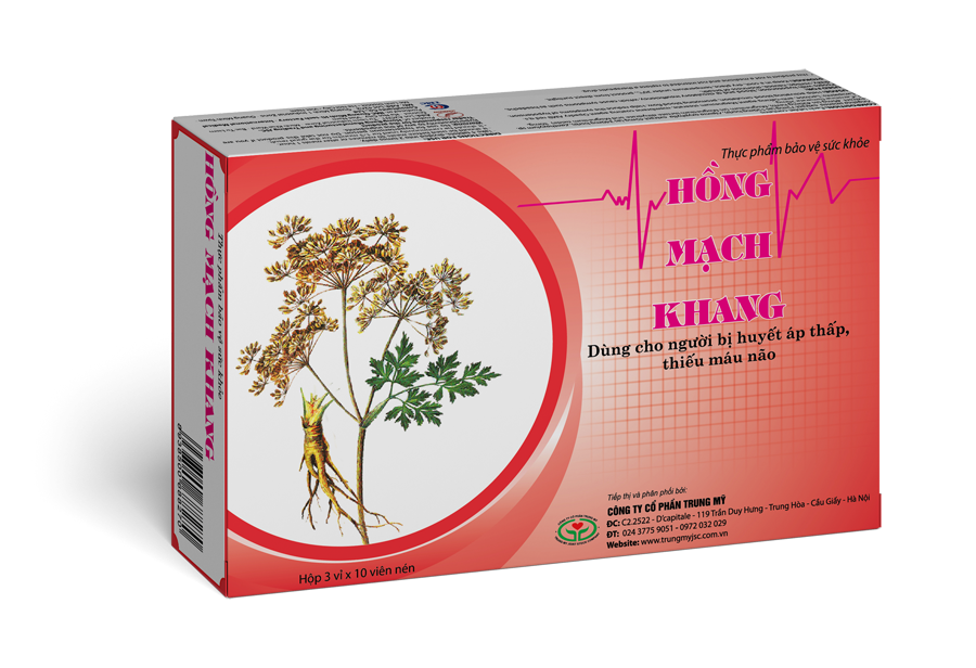  Combo 6 hộp Hồng Mạch Khang (3 vỉ x 10 viên) 